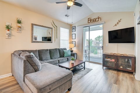 Myrtle Beach Vacation Rental Condo | 2BD | 2BA | 800 Sq Ft | Stairs Required