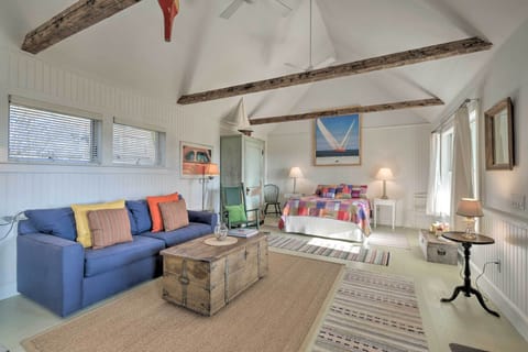 Tenants Harbor Vacation Rental | Studio | 1BA | 500 Sq Ft | Steps to Enter