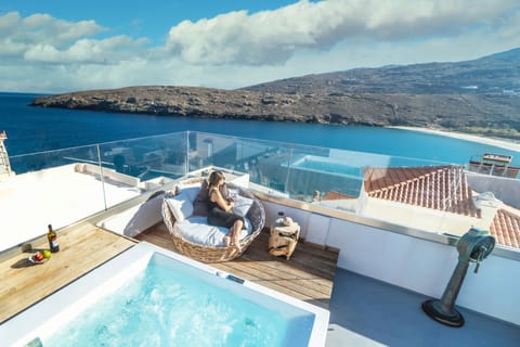 Suite, 2 Bedrooms, Hot Tub, Oceanfront (Split Level) | Terrace/patio