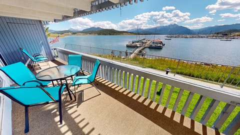 Deck with Lake and Mountain Views - Deck with Lake and Mountain Views