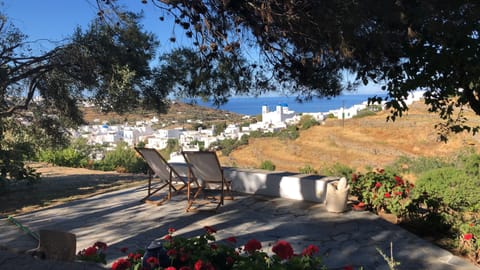 Garden view of village