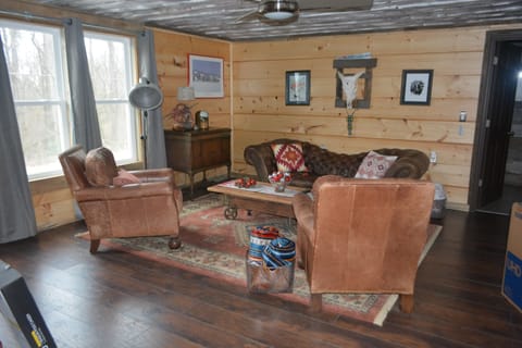 large living room with 3 new windows