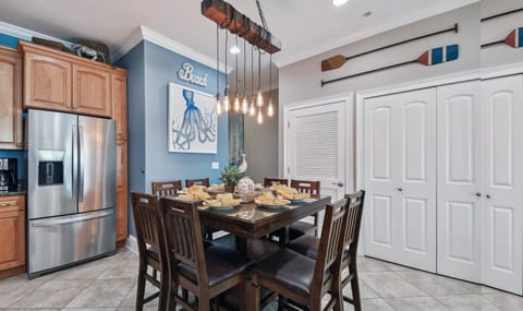 The refrigerator has two ice-makers should the need arise.