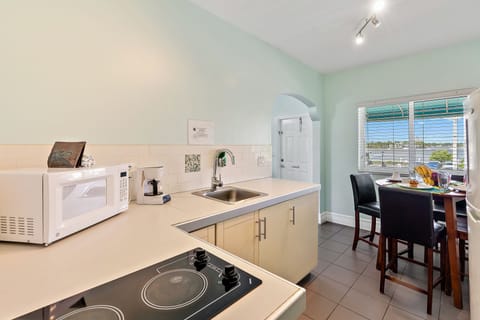 Standard Suite, 1 Bedroom | Private kitchen | Full-size fridge, microwave