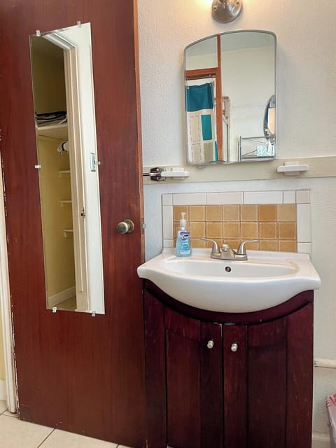 European basin and vanity. 