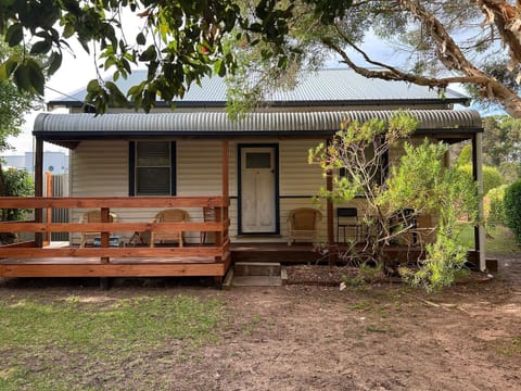 Front of cottage