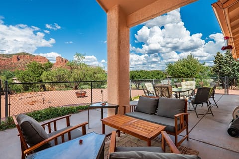 Sun Up Ranch is a newly listed 3BD Sedona vacation rental in the Village of Oak Creek