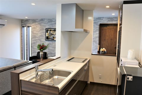 2Bedroom | Private kitchen | Full-size fridge, microwave, stovetop, toaster