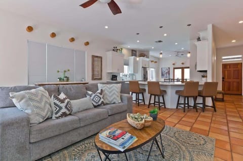 Plenty of comfortable seating though out the hacienda