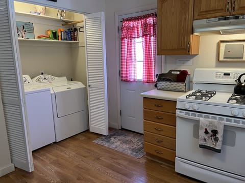 Washer & Dryer in Kitchen