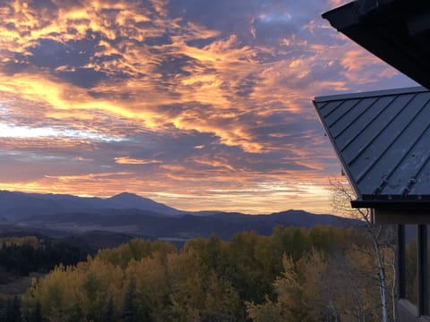 Views from our dining deck off the kitchen.