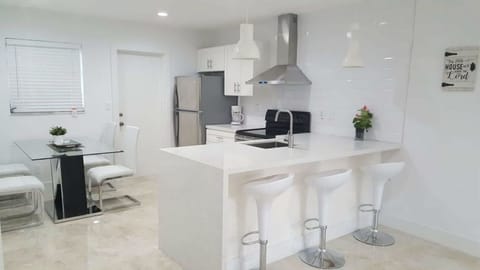 Fully equipped kitchen with all the necessities that will make you feel at home!