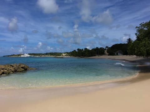 The beach at Port St Charles 