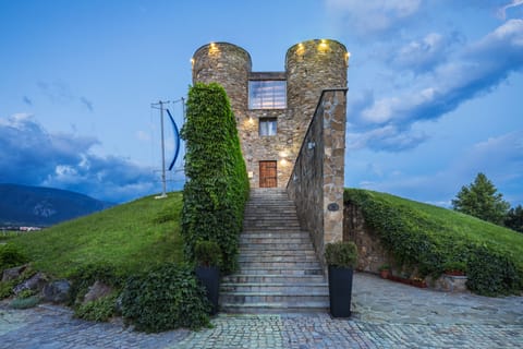 Front of property - evening/night