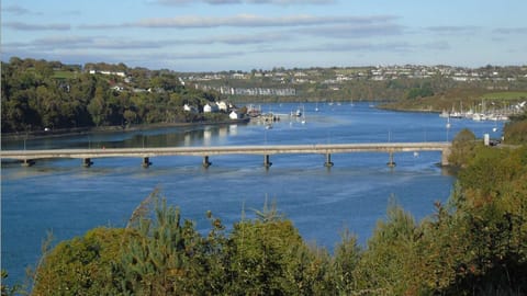 This is only half the view in the back garden, you can look up river to the left