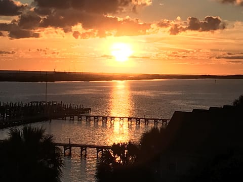 Sunset from the Balcony
