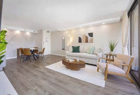 Your living area has a pull-out sleeper sofa, perfect for your relaxation