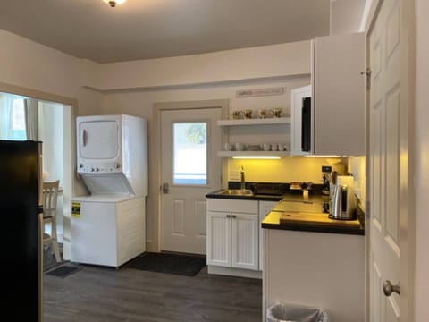 Kitchen with Whirlpool Laundry Center
