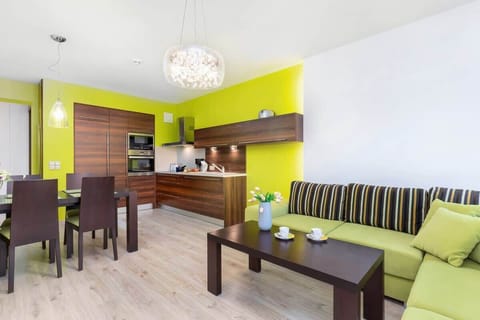 Living room with a comfortable sofa and TV.