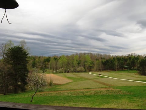 view from front porch