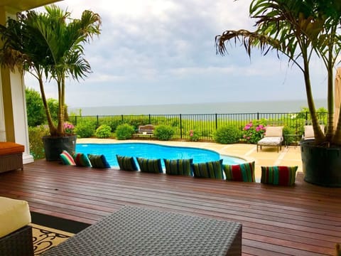 View from the expansive deck
