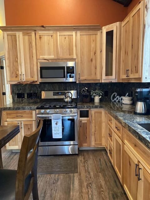 Gourmet kitchens with plenty of granite counter space and all amenities