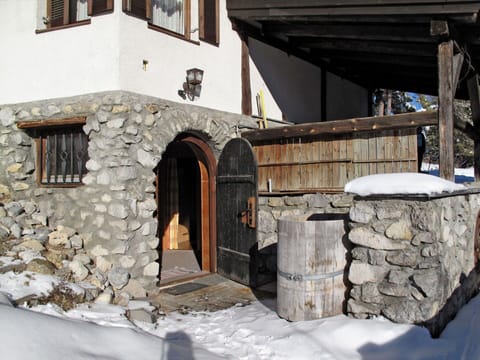 Window, Building, Snow, Door, Wood, Architecture, House, Brick, Cottage, Stone Wall