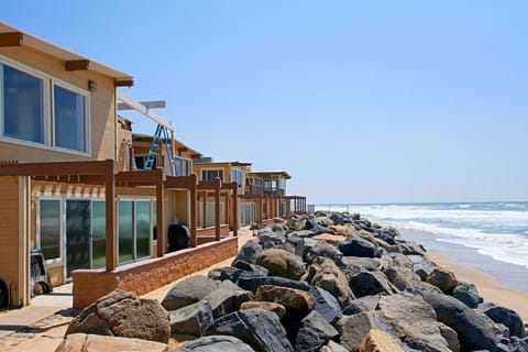 Back of condo complex