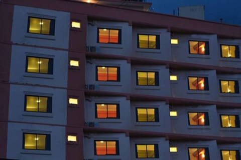 Front of property - evening/night