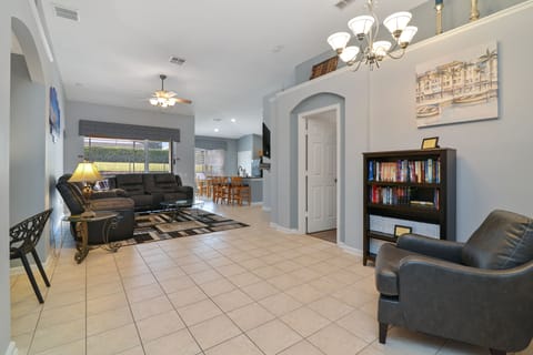 Living area from front door