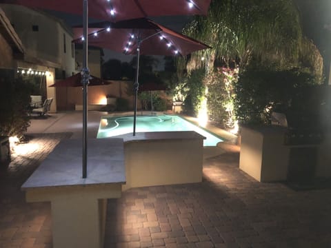 Relax by the pool and look at the stars....