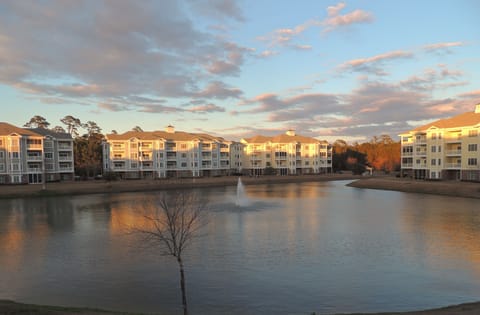 View off the balcony!