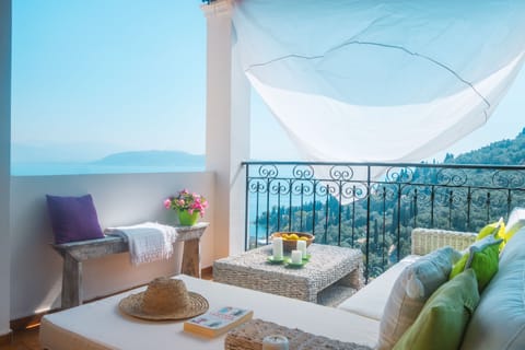 Villa, 2 Bedrooms, Private Pool | Balcony view