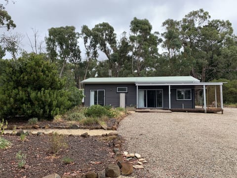 Front view of bungalow