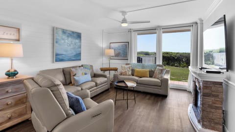 BeachCrest 102 - Living Area - steps from the beach