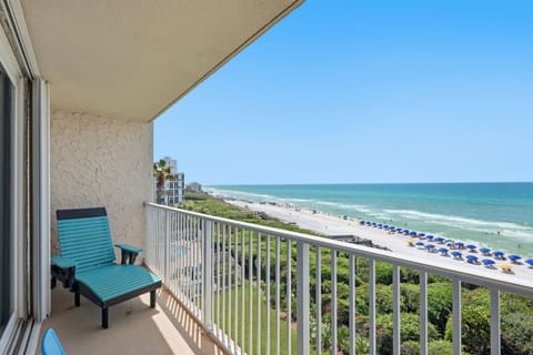 BeachCrest 406 Balcony and Views