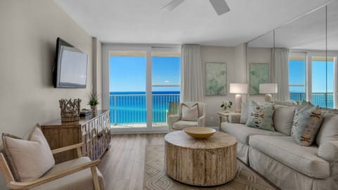 BeachCrest 1005 Living Area - Stunning beach view from living room