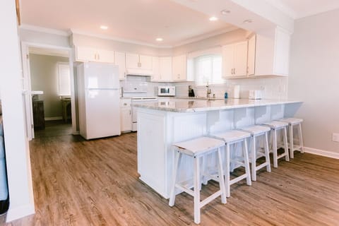 Full kitchen with everything you'll need to make a meal