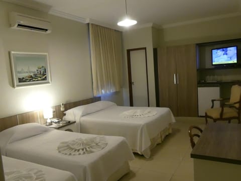Minibar, desk, laptop workspace, blackout drapes