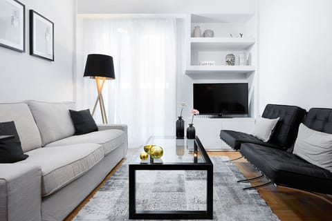 Apartment, 3 Bedrooms | Living area | LED TV