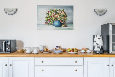 Daily buffet breakfast (EUR 8 per person)