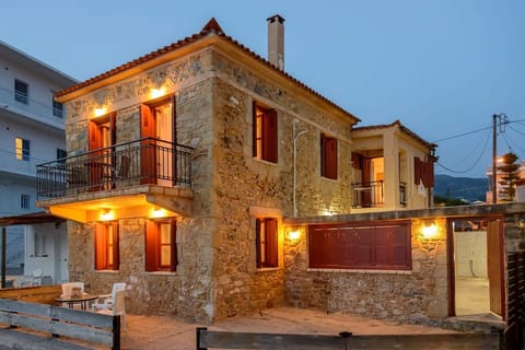 Step into the timeless charm of our stone villa