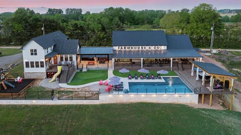 Farmhouse & Co. View - Aerial