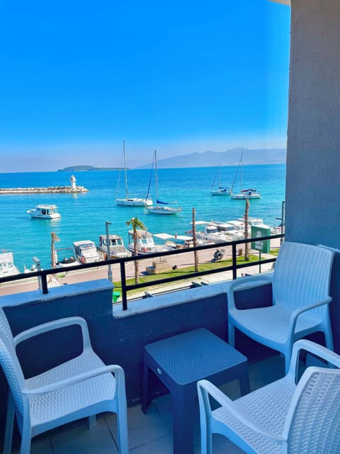 Standard Triple Room, Sea View | Terrace/patio