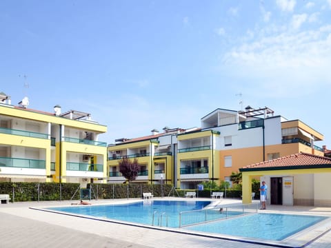 Sky, Water, Cloud, Plant, Window, Swimming Pool, Building, Azure, Shade, Outdoor Furniture