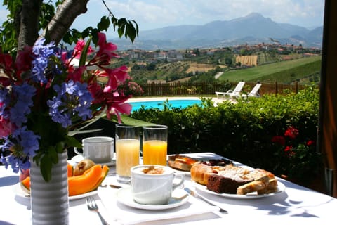 Daily buffet breakfast (EUR 10 per person)
