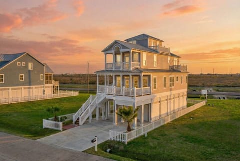 There’s parking for up to four cars in the driveway