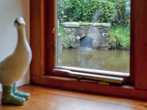View from window | Mallard - Tankey Lake Farm, Llangennith, near Swansea