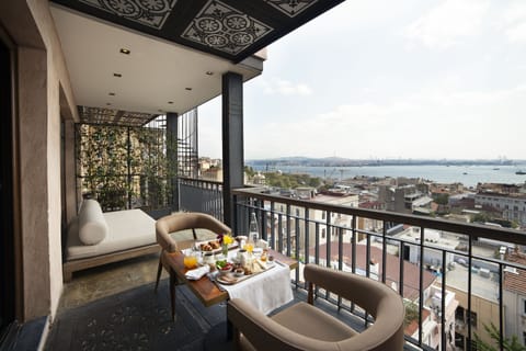 Panoramic Suite, Balcony, Sea View | Balcony view