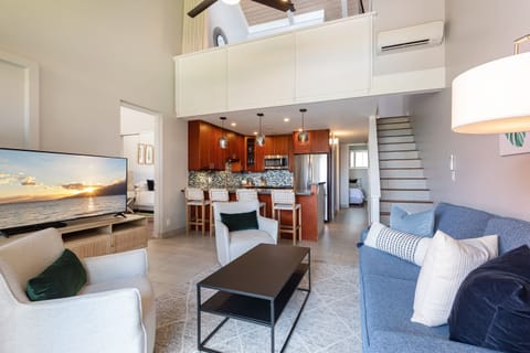 Stream your favorite shows on this 60 inch smart TV.